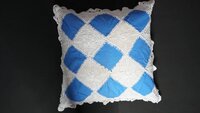 Hand made Linen lace cushion cover in 3 different variants of Size