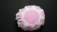 Hand made Linen lace cushion cover in 3 different variants of Size