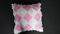 Hand made Linen lace cushion cover in 3 different variants of Size