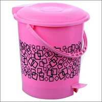 ABS Plastic Printed Pedal Bin