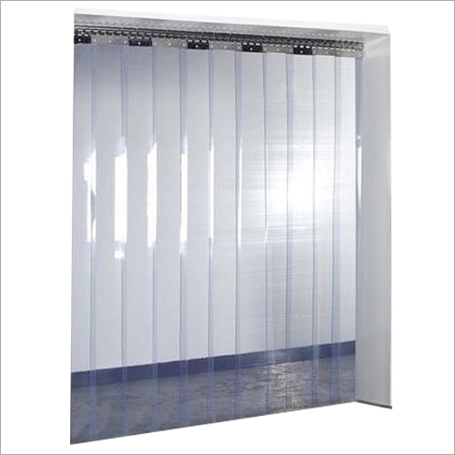 Polar PVC Strip Curtain White