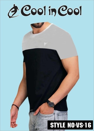 Cotton T-Shirt - Size SML | Honeycomb Fabric Soft O-Neck Stylish Half Sleeve Ideal For Casual Wear
