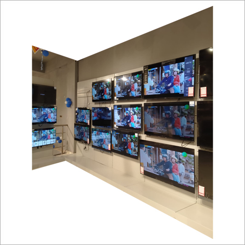 TV Showroom Display Rack