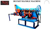 Bucket Handle Making Machine - Automatic Electric Model | Painted Finish, Industrial Usage, Warranty Included