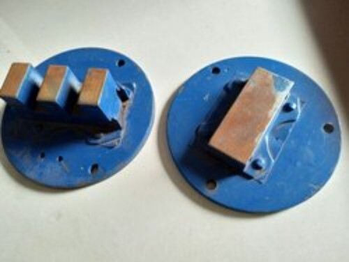 Blue E And I Plate For Electromagetic Disc Brake