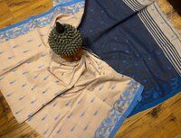 linen handloom silk saree