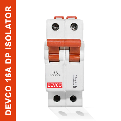 16A DP MCB ISOLATOR