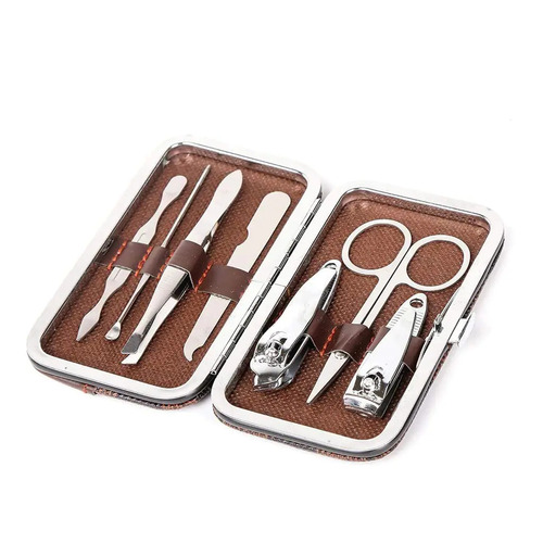 Multicolour Dabster    Grooming Kit 7 In 1 Professional Manicure Pedicure Set Nail Clipper Set  Manicure And Pedicure Kit For Women