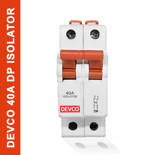 40A DP MCB ISOLATOR