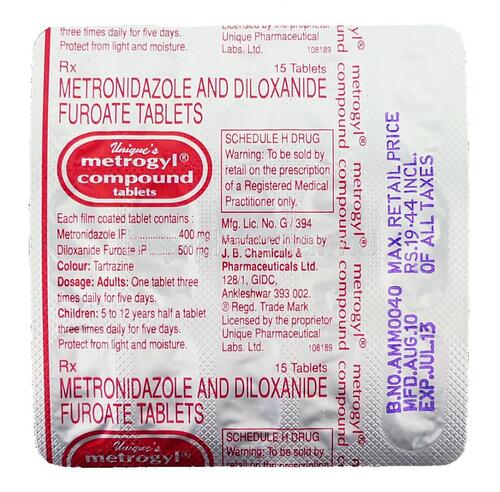 Metronidazole Diloxanide Tablets