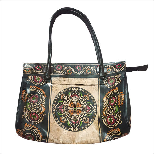 Blue Leather Handicraft Bag at Best Price in North 24 Parganas | Anjali ...