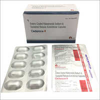 Enteric Coated Rabeprazole Sodium And Sustained Release Aceclofenac Capsules