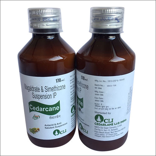 170Ml Magaldrate And Simethicone Suspension Ip General Medicines