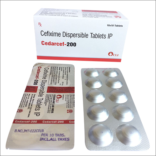 Cefixime Dispersible Tablets IP