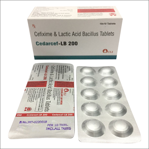 Cefixime And Lactic Acid Bacillus Tablets