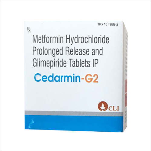 Metformin Hydrochloride Prolonged Release And Glimepiride Tablets IP