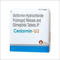 Metformin Hydrochloride Prolonged Release And Glimepiride Tablets IP