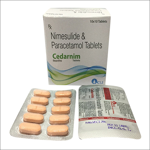 Nimesulide And Paracetamol Tablets