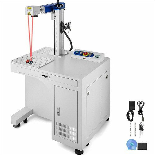 White Rts-2030 Desktop Fiber Laser Marking Machine