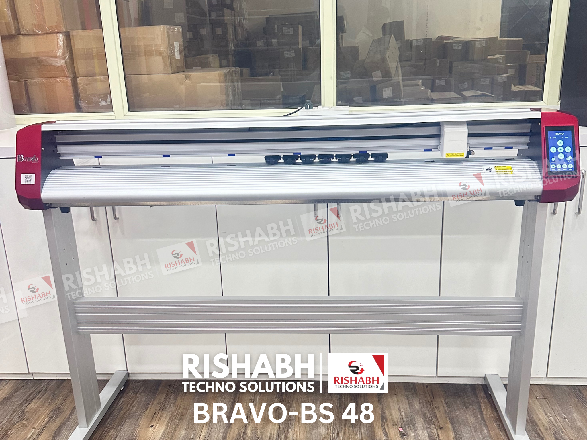Bravo-bs48 Cutting Plotter - Max Cutting Width 390mm, Usb/wifi Connectivity, Automatic Contour Cutting Feature, Precision Cutting ±0.01mm, Suitable For Industrial Use