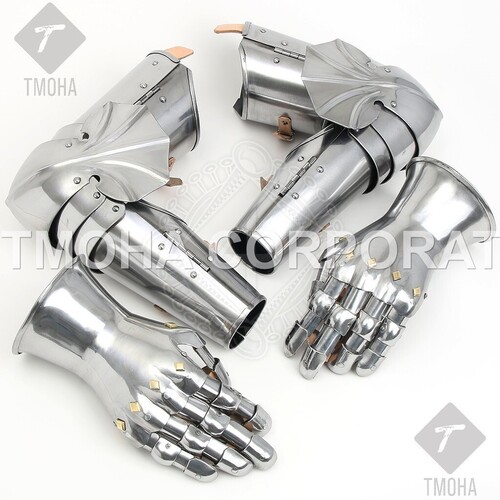 Medieval Arm Guard Arm Set Fully Wearable Costumes Armor Arms Philippe MA0011