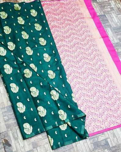 soft lichi cotton saree