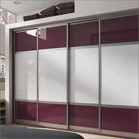 Sliding Wardrobe - Durable Multicolor Design, Polished Finish | Space-saving Indoor Furniture Solution