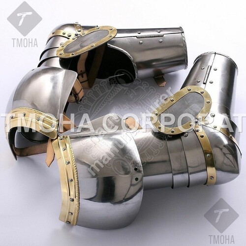 Medieval Arm Guard Arm Set Fully Wearable Costumes 15 Century Warrior Arm Guard MA0018