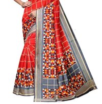 Kamalkari Saree   Multicolour