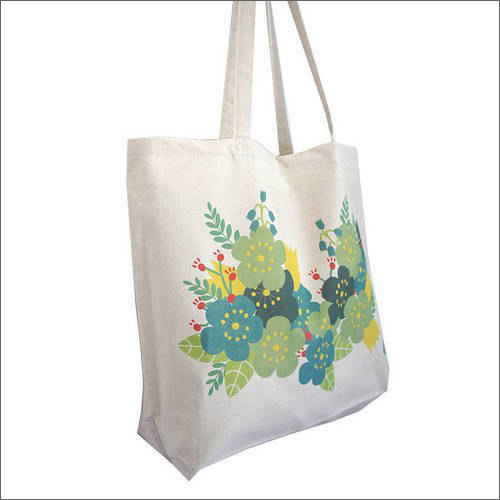 Printed Cotton Shopping Bag