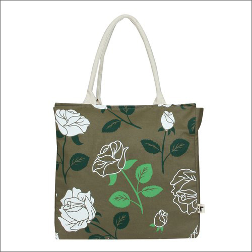 Vegetable Printed Cotton Bag
