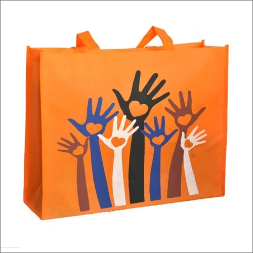 Printed Non Woven Bags Bag Size: 14A 12 Inch