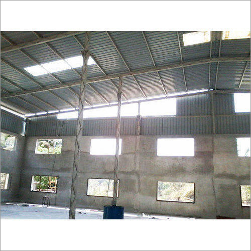 Industrial Steel Warehouse Shed
