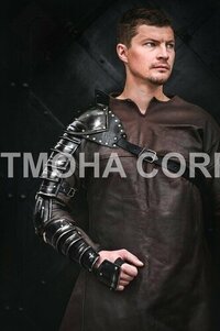 Medieval Arm Guard Arm Set Fully Wearable Costumes 15 Century Warrior Arm Guard MA0022
