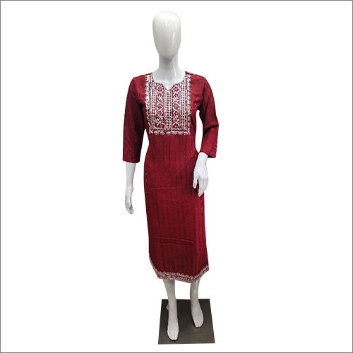 Ladies Embroidered Kurtis