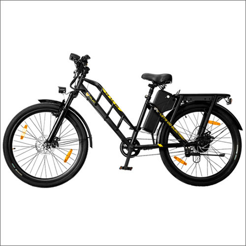 Hum Electric Black Bicycle