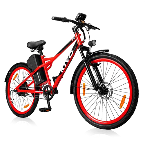Kivo Red Powerful Electric Bicycle By MOTOVOLT MOBILITY PRIVATE LIMITED