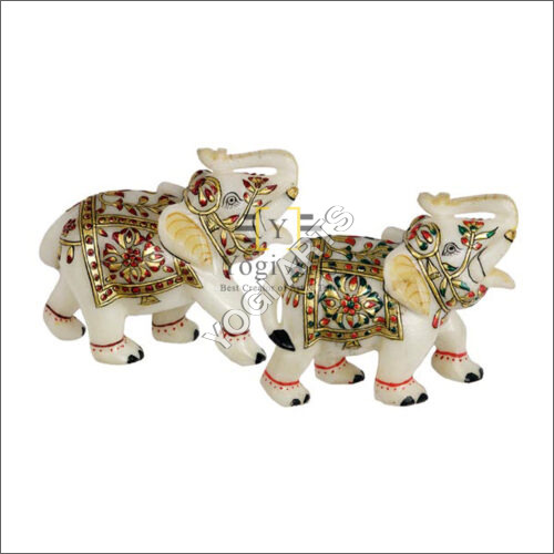 Marble Handicrafts Elephant Statue