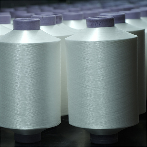 Polyester White Kota Yarn