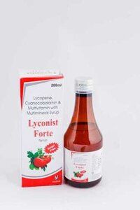 Lycopene Antioxident Multivitamin Multimineral Syrup