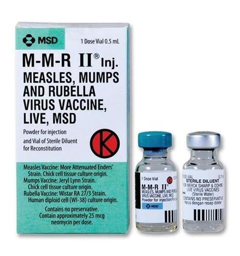 Measles Vaccine Mumps Virus Vaccine Rubella vaccine