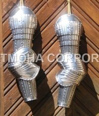 Medieval Arm Guard Arm Set Fully Wearable Costumes 15 Century Warrior Arm Guard MA0024