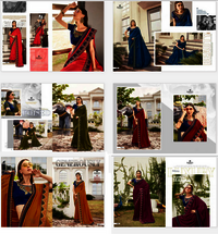 Kalista Alisha Vol-2 Fancy Party Wear Vichitra Silk Saree Catalog