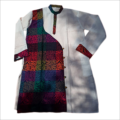 Washable Men Round Neck Kurta