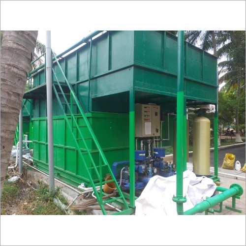 Sewage Treatment Plant - Metal Structure, Automatic Operation | Industrial Application, Electric Power Source, Warranty Included