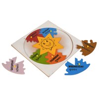 Wooden Days Of The Week Puzzle