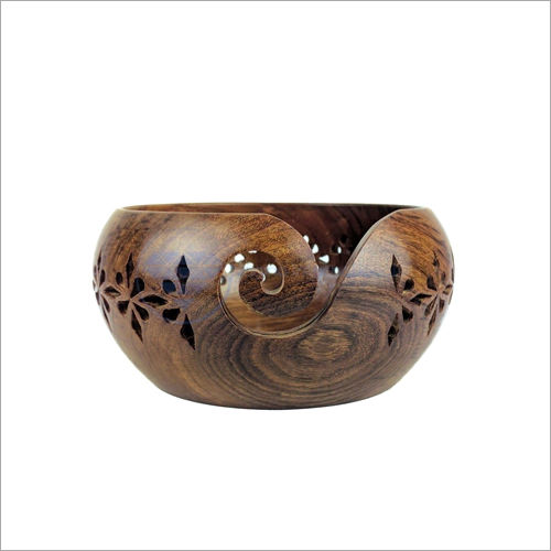 Wooden Yarn Bowl