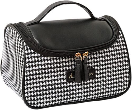 Cosmetic Bag Waterproof Travel Make up Organizer Bag Great Gift for Women and Girls