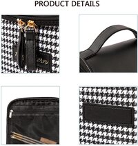 Cosmetic Bag Waterproof Travel Make up Organizer Bag Great Gift for Women and Girls