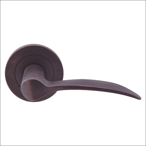 Ruby Solid Brass Oil Rubbed Finish Door Handle